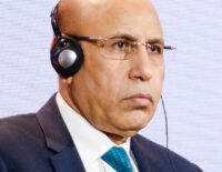 Le président de la République Mohamed Ould Cheikh El Ghazouani