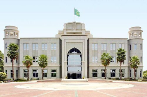 Le palais présidentiel à Nouakchott, Mauritanie