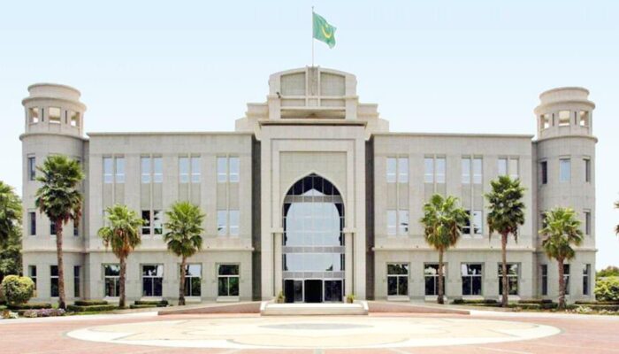 Le palais présidentiel à Nouakchott, Mauritanie