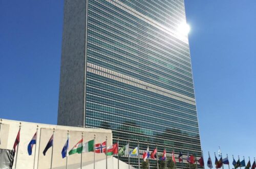 Le siège des Nations unies à New York