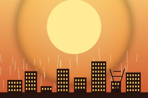 Illustration d'une vague de chaleur et de délestages électriques à Nouakchott